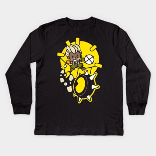 Fire in the Hole! v2 Kids Long Sleeve T-Shirt